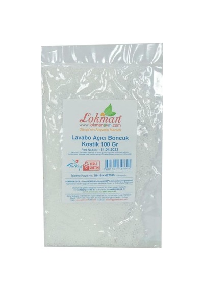 Lokmanavm Lavabo Açıcı Boncuk Kostik 100 Gr Paket 10'lu Set