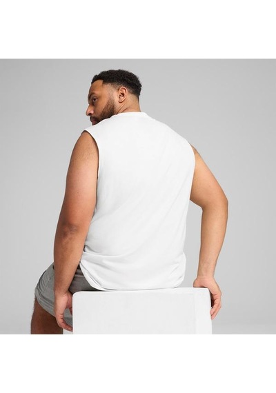 Puma Essentials Erkek Beyaz Atlet