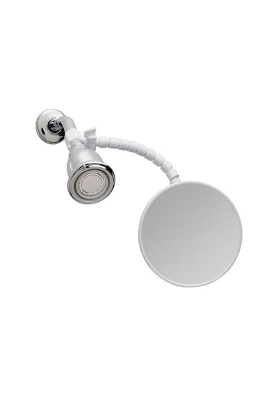 Interdesign 20301eu Beschlagfreier Duschspiegel Flex, Beyaz 12 Izgara