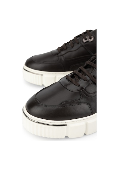 Tamer Tanca Erkek Hakiki Deri Kahverengi Sneakers & Spor Ayakkabı 698 1369-5 Erk Ayk Sk26-27 Kahve Dr