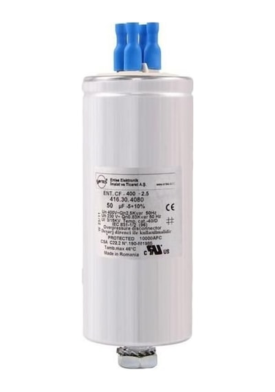 Entes Ent.cf-400-2.5 Tek Fazlı 0.83 Kvar Kondansatör