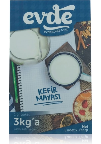 Evde Kefir Mayası 5 Adet 1 G