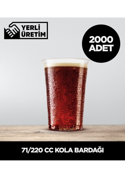 75/220 Cc Kola Bardağı - 2.000 Adet Diğer