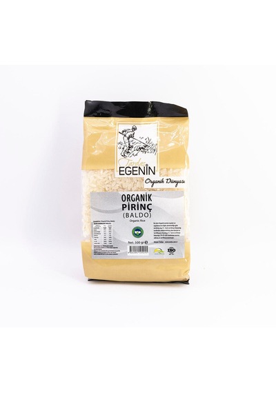 Tardaş Egenin 500gr Organik Baldo Prinç 500 G