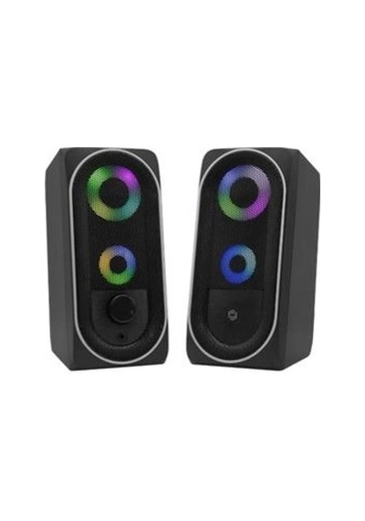 Frisby Fs-2138u 2.0 Hoparlör Sistemi Rgb Led Siyah Usb Kdo