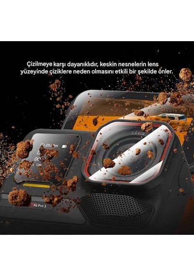 Insta360 Ace Pro/ace Pro 2 Aksiyon Kamera Uyumlu Ekran Koruyucu Nano Jelatin Seti