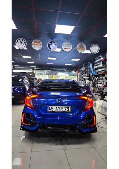 Honda Fc5 Typer Arka Tampon Kayar Led Sinyal