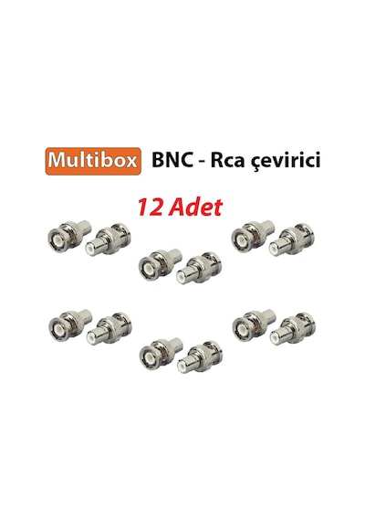 Multibox Bnc Tos Çevirici 12 Adet