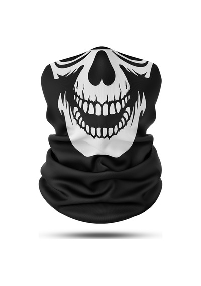 Dair Kuru Kafa Maske Desenli Motosiklet Bandana Boyunluk Outdoor Balak