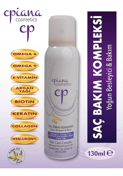 Cpiana Saç Bakım Kompleksi - Dökülme Karşıtı & Yoğun Bakım Argan Yağlı 130ml