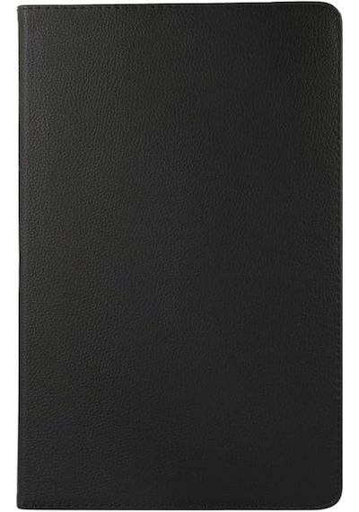 Honor Pad 10 12.1 Inç Kılıf Koruyucu 360 Dönebilen Standlı Pu Deri Tablet Ön Arka Kapak Siyah