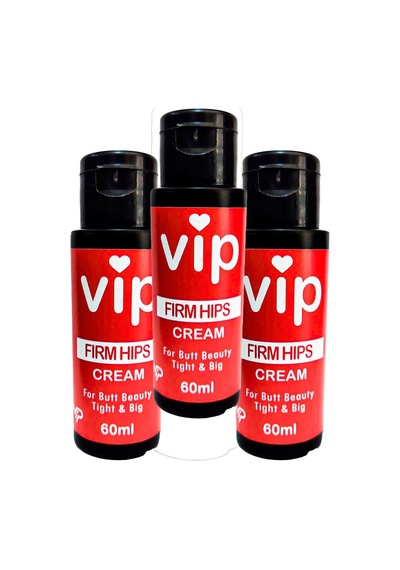 Vip Beautifull 3 Adet Buttcream Hem Kadın Hem Erkekler Için Kalçagüzelleştirici Krem 60 Ml