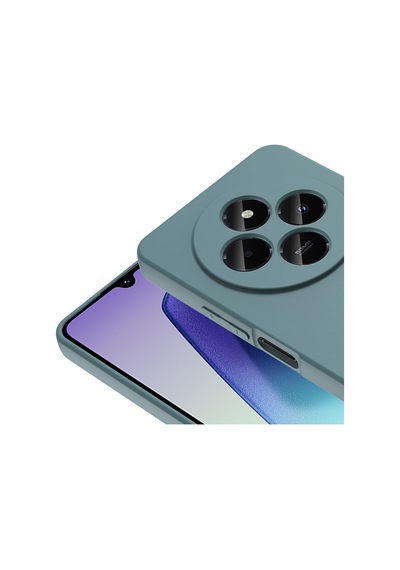 Xiaomi Redmi 14c 4g Kılıf Yumuşak Silikon Kamera Korumalı Lansman Pazarplus Koyu Mor
