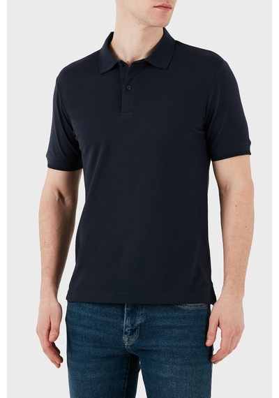 Calvin Klein Erkek Polo Yaka T Shirt K10k114484 Cef Lacivert Lacivert