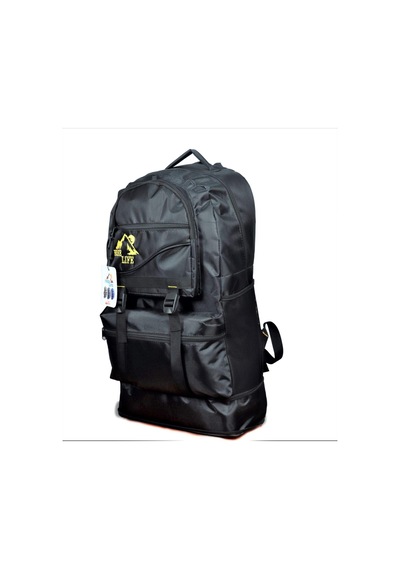 Free Camp Free Polo Life Unisex Siyah Körüklü 65 Lt Kapasiteli Dağcı Sırt Çok Renkli