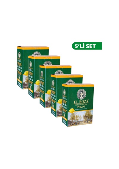 ElRoza Pekoe Tea Siyah Çay 5 x 400 G