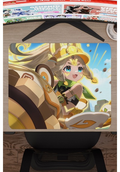 Kachina Genshin Impact Anime Oyuncu V3 - 48x40 Xl Gaming Mouse Pad Fare Altlığı