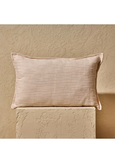 Soft Shir Kırlent - Ekru - 35x55 Cm Renkli