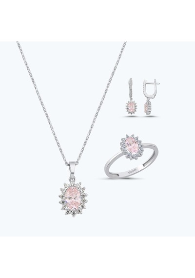 Altınbaş Altın Üçlü Oval Set Autk0020-b-24627-p-set