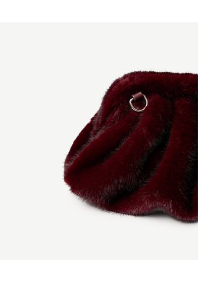 Yargıcı Kürklü Portföy Çanta 26kkcn3062x 016 Bordo