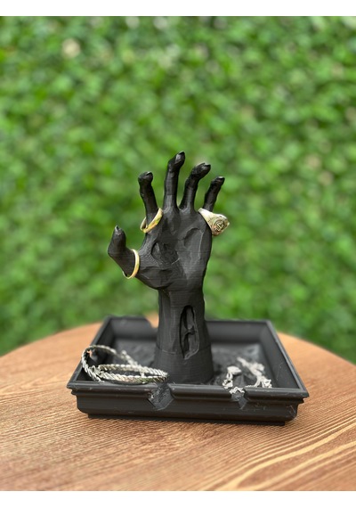 Dekoratif El Takı Standı 3d Baskı Ürünü