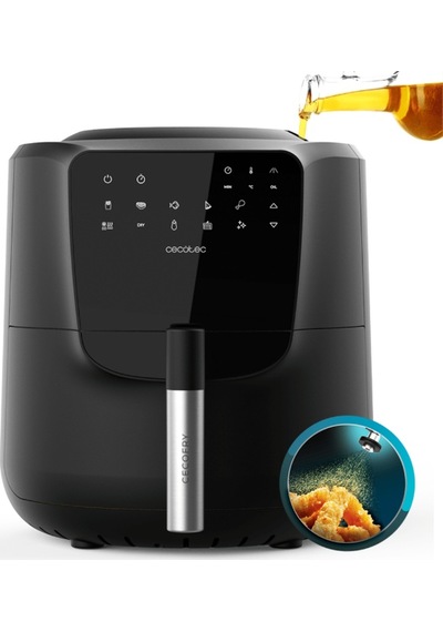 Cecotec Cecofry Rain 1550 W Otomatik Yağ Dağıtıcılı Airfryer Fritöz