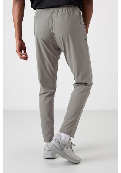 Tommy Life Taş Polyester İnce Yumuşak Comfort Fit Erkek Eşofman Alt - 82119 Taş