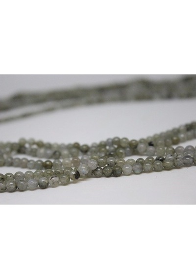 Labradorit Taşı Açık Renk 4Mm/10 Adet