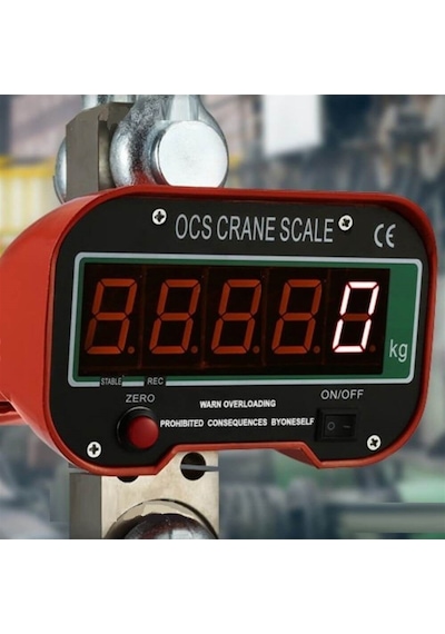 Desis Ocs-a Dijital Vinç Baskülü - Hassasiyet 5 KG. Max 10 Ton
