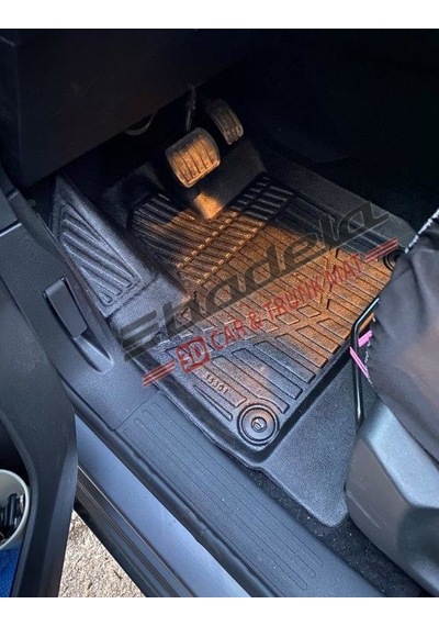 Toyota Proace 2020-2024 Arası 3d Kauçuk Kokusuz Havuzlu Paspas