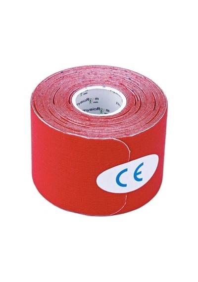 Vzn Tape Kırmızı Renk Kinesio  Bandı 5 Metre X 5 Cm