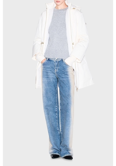 Armani Exchange Bayan Parka Xw000712 Af16215 U1003 Ekru Ekru