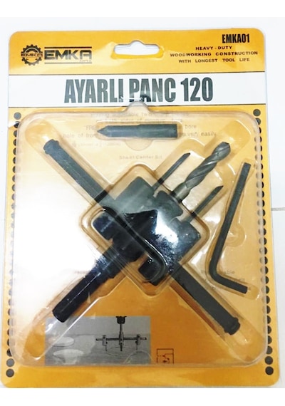 Ayarlı Delme Panç Seti 30-120 Mm Matkap Uç