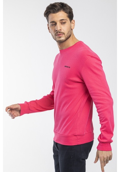 Erkek Bisiklet Yaka Slim Fit Sweatshirt Spr2019k18 001