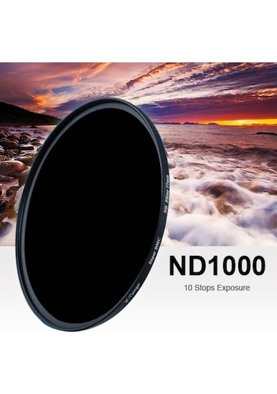 Nikon D3400 D3500 D5500 D5600 18-55mm Lens İçin 55mm Xs-pro Slim Nd1000 Nd Filtre 10 Stop