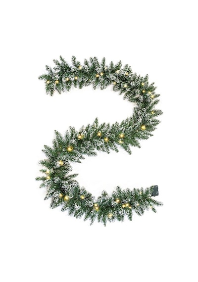 Waldern Yılbaşı Dekoratif 160cm Işıklı Garland Set