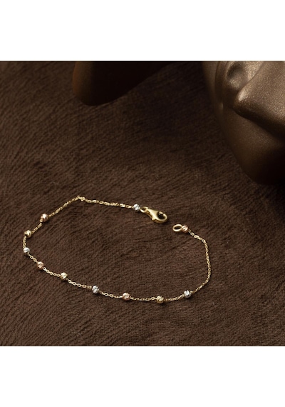 Top Altınlı 14 Ayar Zincir Bileklik BLBLU14K4859 Sarı Altın