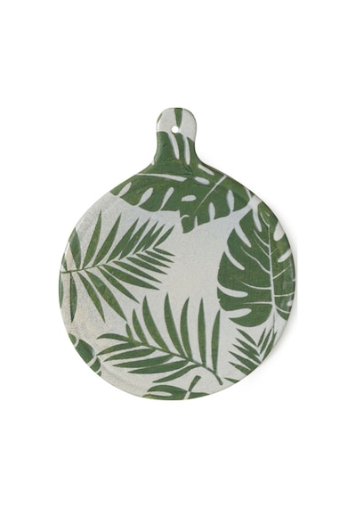 Keramika Forest Peynir Sunum Tabağı 26 Cm 22726 Çok Renkli