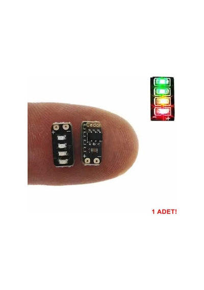 Mini 3.7v 4.2v Lityum Pil Kapasite Göstergesi 18650 Ultra Küçük Tek Hücreli 1s Li-ion Batarya