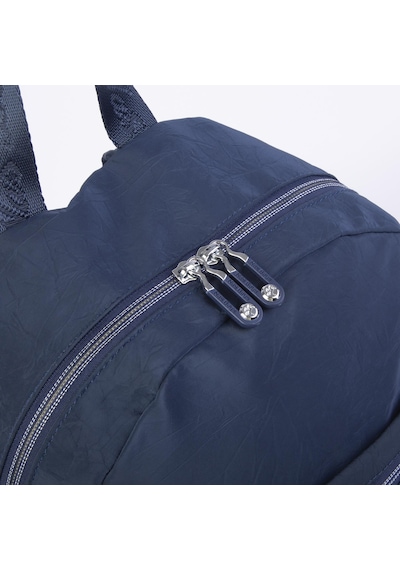 Nas Bag Unisex Büyük Boy Çok Gözlü Su Geçirmez Sırt Çantası Lacivert