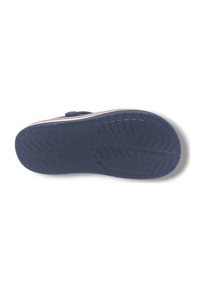 Zerhan Cflex 22233 Unisex Lacivert Kırmızı Beyaz Sabo Terlik Sandalet Lacivert