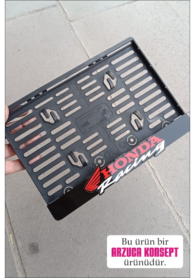 Motosiklet Plakalığı - Honda Racing Motor Plakalığı Honda Honda Racing Motor Plakalık