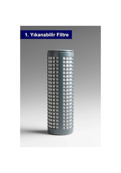 Car-fil Crf-10-3x Model Karavan Su Deposu Üç Etkili Filtre Yıkanabilir İç Yedek Kartuşu
