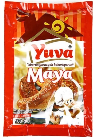 Aktif Kuru Ekmek Mayası 100 G X 2 Adet