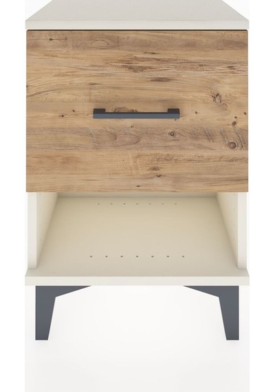 Arges Komodin Tek Çekmeceli 44x30x64 Aytaşı-çam Aytaşı