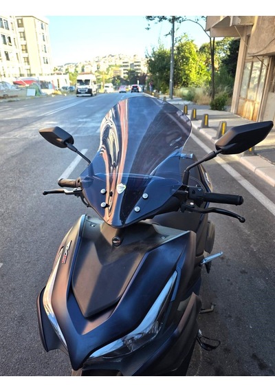 Motocam Kuba Vizy 50 Ön Cam 2025-2026 Model 43cm Füme Renkli Sportif