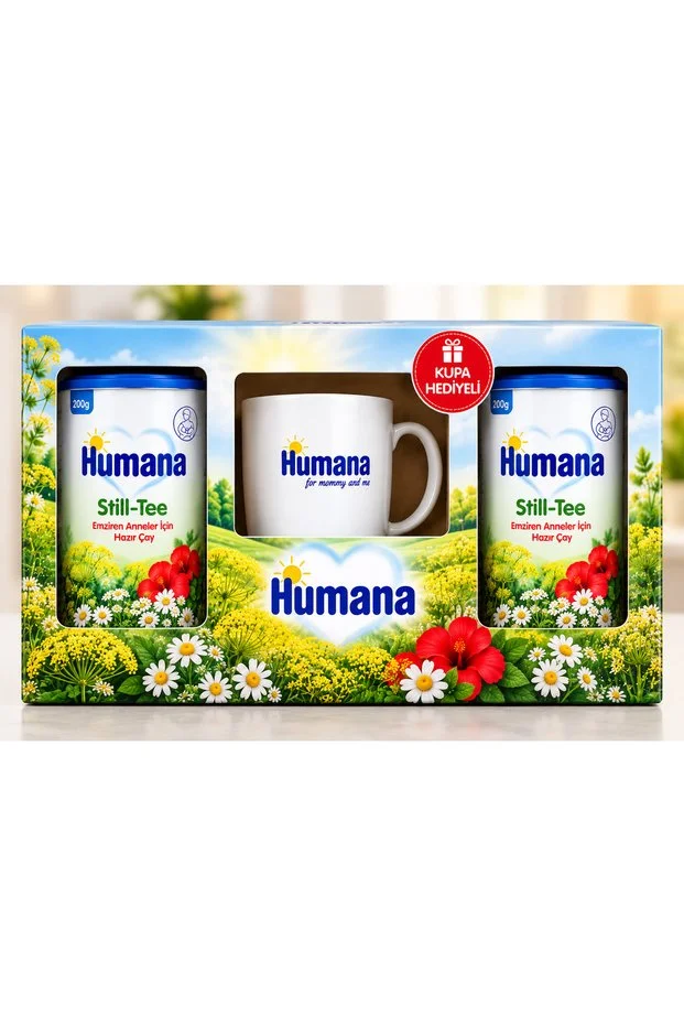 Humana Emziren Anneler İçin Still-tee 200 G x 2 Adet Kupa Hediyeli