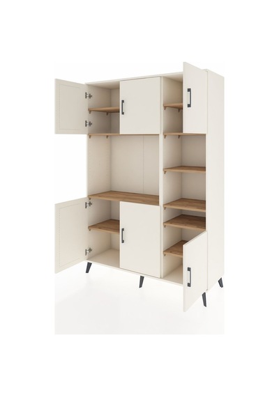 Hyperion Dolap 10 Raflı 6 Kapaklı 132x44x195 Aytaşı-aytaşı/çam Aytaşı Hyperion Dolap 10 Raflı 6 Kapaklı 132x44x195 Aytaşı-aytaşı/çam Aytaşı