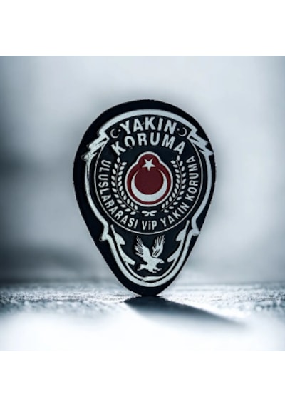 Vip Yakın Koruma Kemer Rozeti Çok Renkli