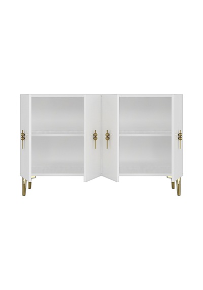 Ka1217bg Salkım120 Konsol, Kahve Köşesi Ve Tv Sehpası, Çok Amaçlı Dolap Beyaz-gold 120cm Ka1217bg Salkım120 Konsol, Kahve Köşesi Ve Tv Sehpası, Çok Amaçlı Dolap Beyaz-gold 120cm